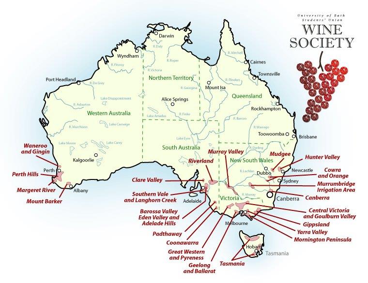 Australia-wine-map